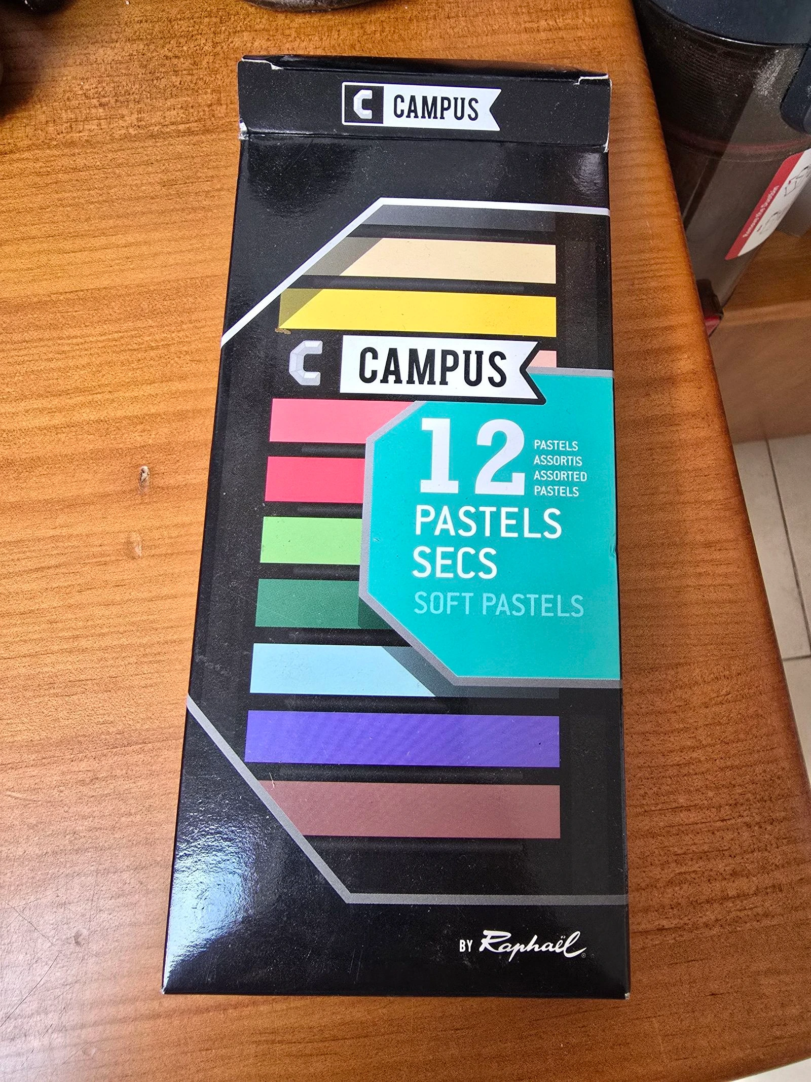 12 pastels secs soft pastels Campus